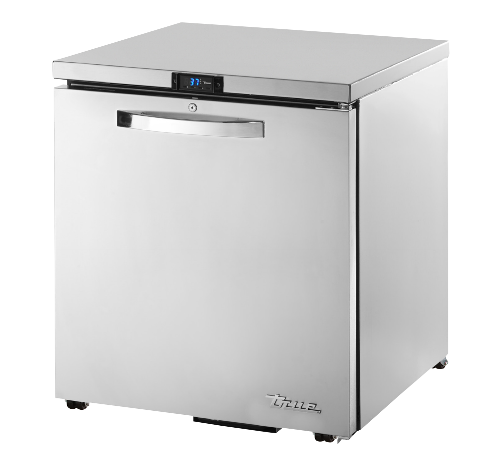 True TUC-27-LP-HC~SPEC3 Undercounter Refrigerator, 27 5/8" Wide, 1 Door, 2 Shelves, Spec Series