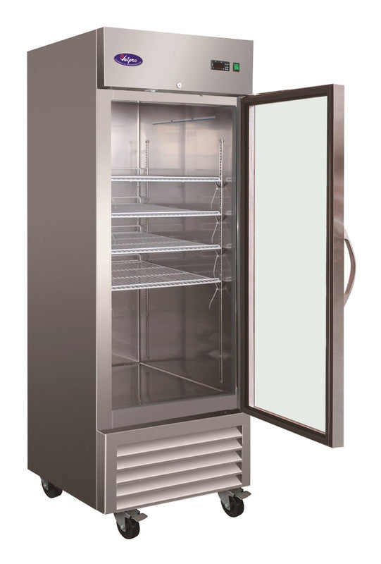 Valpro VP1RG-HC 23 cu. ft. Single Glass Door Refrigerator