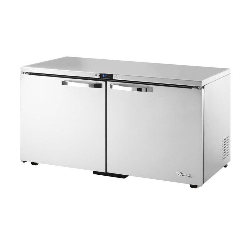 True TUC-60-LP-HC~SPEC3 Undercounter Refrigerator, 60 3/8" Wide, 2 Doors, 4 Shelves, Spec Series