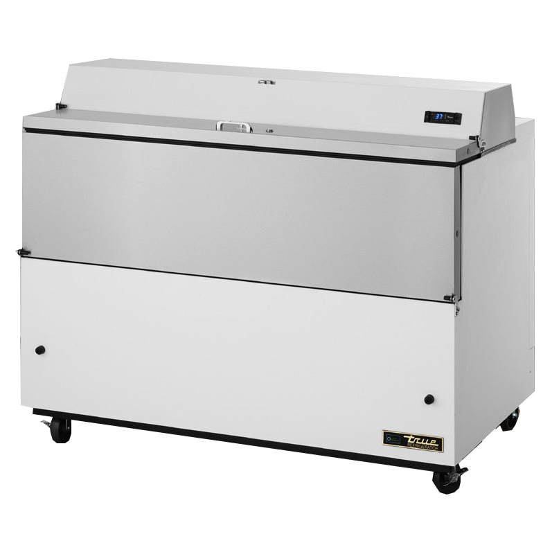 True TMC-49-HC Milk Cooler, 49" Wide, 2 Doors, 12 Crate Capacity, 3 Floor Racks