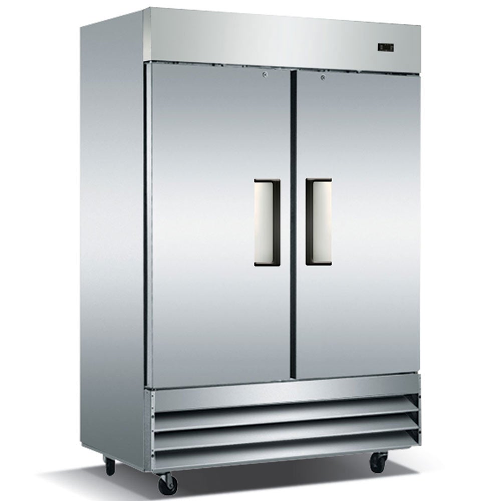 Coldline C-2RE 54" Double Solid Door Reach-In Refrigerator