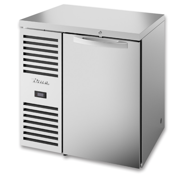 True TBR32-RISZ1-L-S-S-1 Back Bar Cooler, 32" Wide, 1 Door