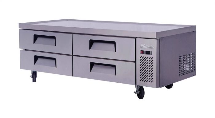 Migali C-CB72-HC 72" Wide Refrigerated Chef Base, Competitor Series