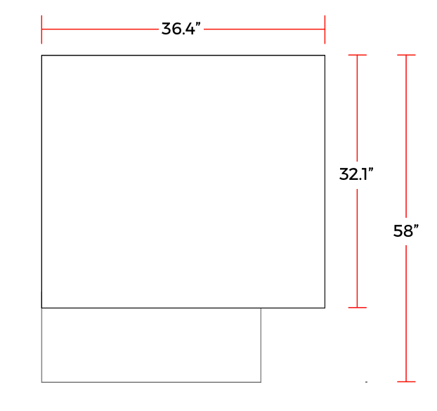 Coldline CB36 36" 2 Drawer Stainless Steel Refrigerated Chef Base