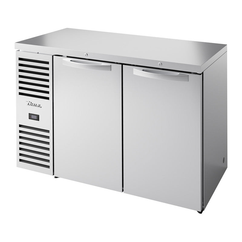 True TBR52-RISZ1-L-S-SS-1 Back Bar Cooler, 52" Wide, 2 Doors