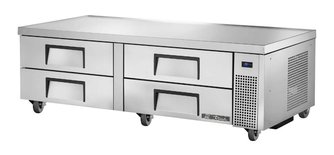 True TRCB-72 Refrigerated Base, 72 3/8" Wide, 4 Drawer