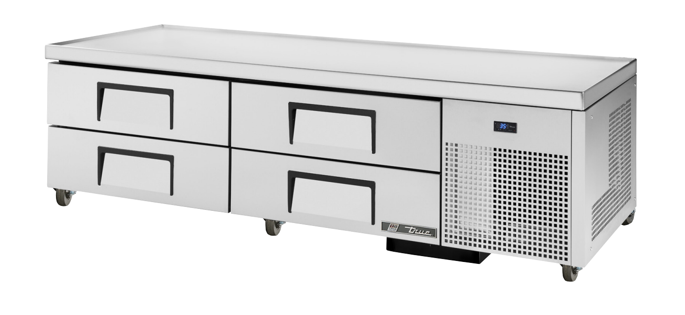 True TRCB-79 Refrigerated Base, 79 1/4" Wide, 4 Drawer