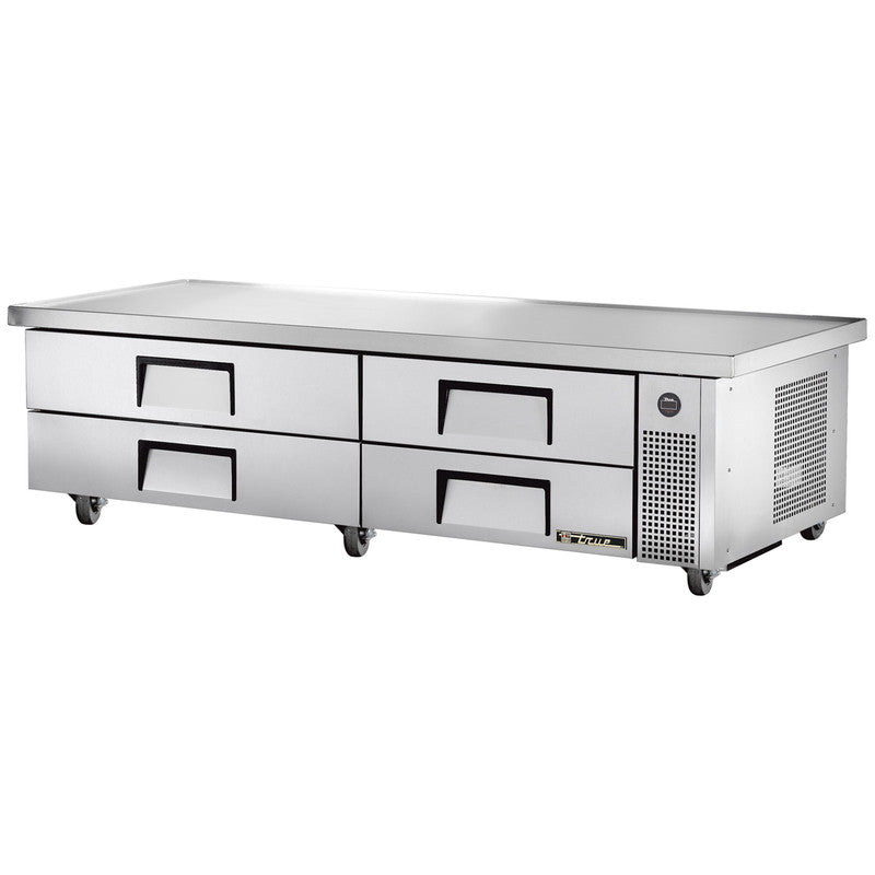True TRCB-82-86 Refrigerated Base, 86 1/4" Wide, 4 Drawer