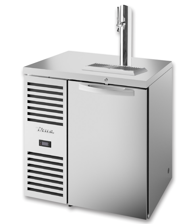 True TDR32-RISZ1-L-S-S-1 Beer Dispenser, 32" Wide, 1 Door