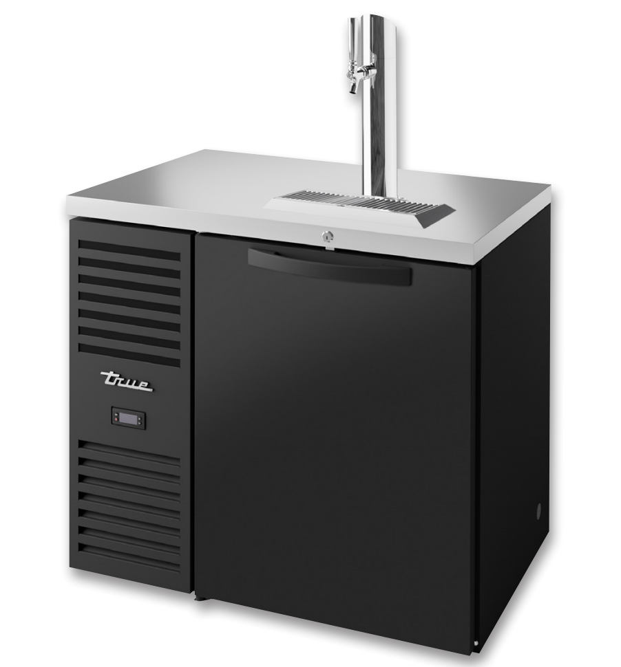 True TDR36-RISZ1-L-B-S-1 Beer Dispenser, 36" Wide, 1 Door