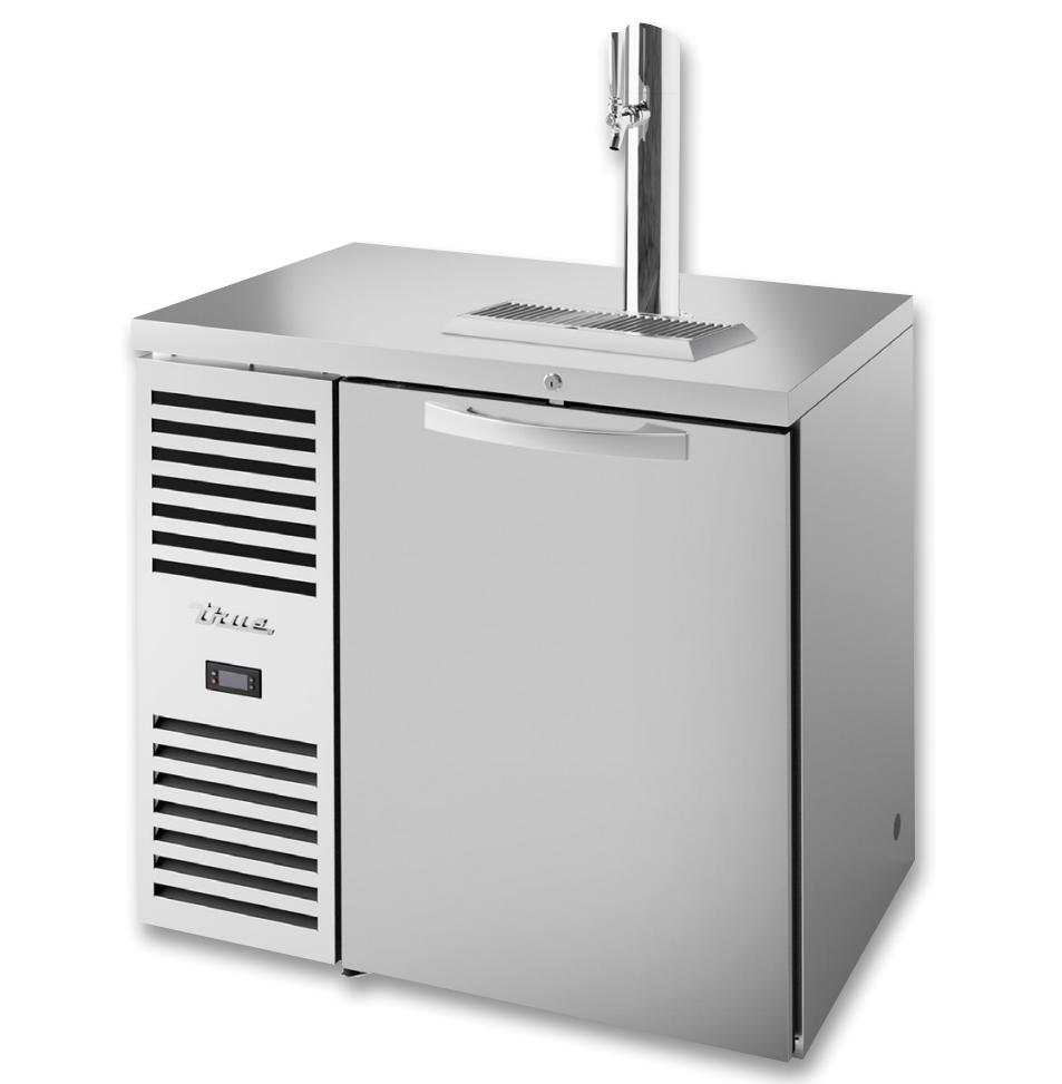 True TDR36-RISZ1-L-S-S-1 Beer Dispenser, 36" Wide, 1 Door
