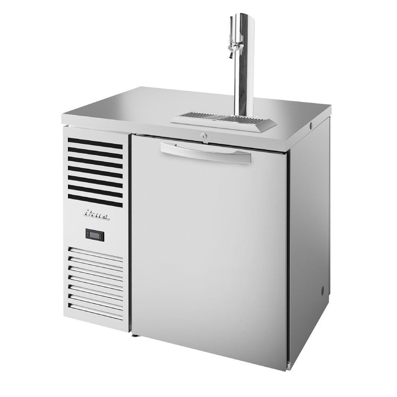 True TDR36-PTSZ1-L-S-S-S-1 Beer Dispenser, 36" Wide, 2 Doors