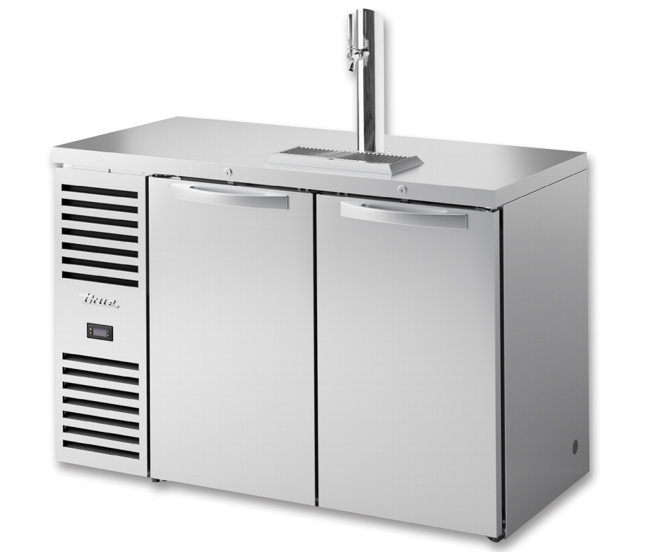 True TDR52-RISZ1-L-S-SS-1 Beer Dispenser, 52" Wide, 2 Doors