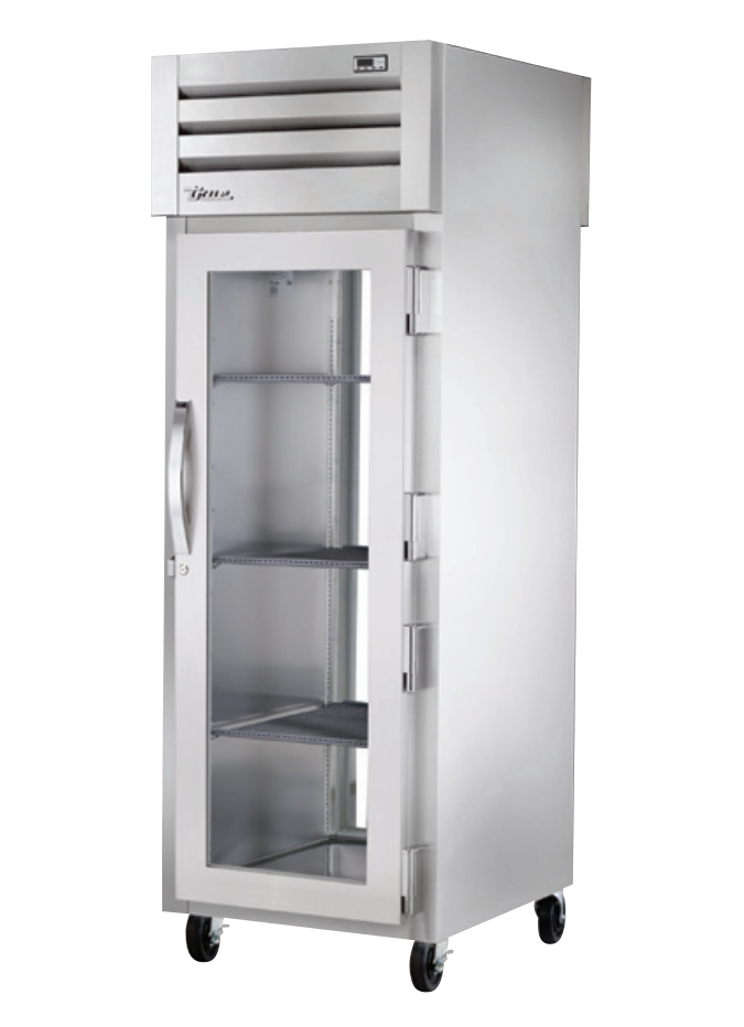 True STA1RPT-1G-1G-HC Pass-Thru Refrigerator, 27 1/2" Wide, 1 Front / 1 Back Doors, STA Spec Series