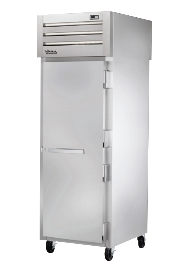 True STA1RPT-1S-1S-HC Pass-Thru Refrigerator, 27 1/2" Wide, 1 Front / 1 Back Doors, STA Spec Series