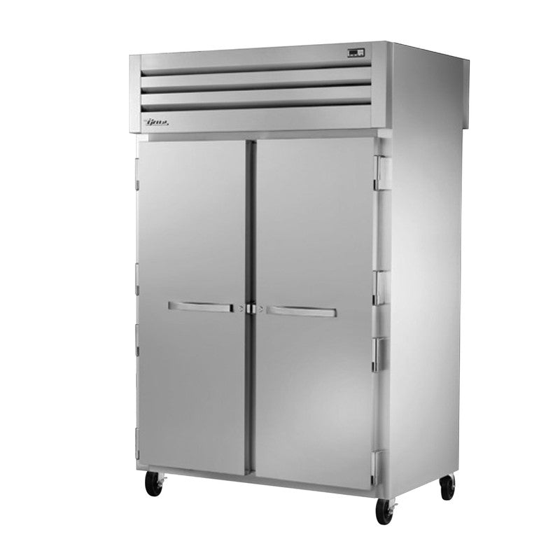True STA2RPT-2S-2S-HC Pass-Thru Refrigerator, 52 5/8" Wide, 2 Front / 2 Back Doors, STA Spec Series