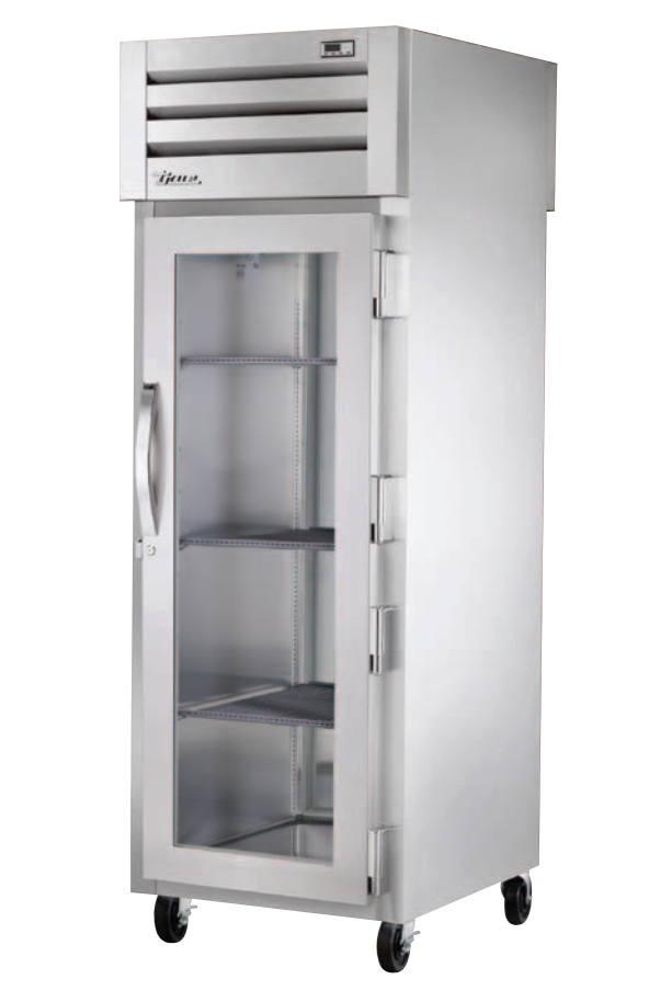 True STG1RPT-1G-1S-HC Pass-Thru Refrigerator, 27 1/2" Wide, 1 Front / 1 Back Doors, STG Spec Series