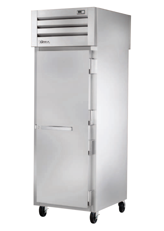 True STG1RPT-1S-1G-HC Pass-Thru Refrigerator, 27 1/2" Wide, 1 Front / 1 Back Doors, STG Spec Series