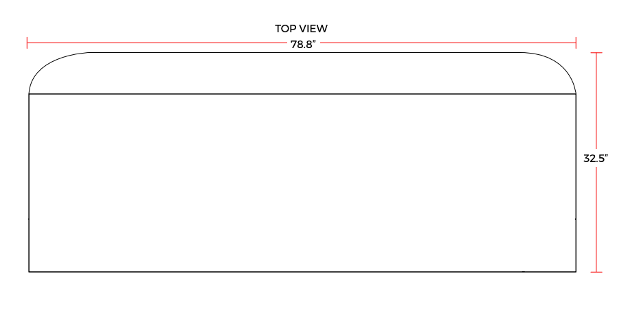 Coldline DC80-B 80" Black Curved Glass Refrigerated Deli Display Case