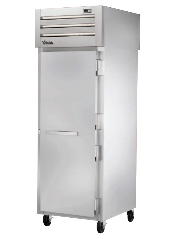 True STG1RPT-1S-1S-HC Pass-Thru Refrigerator, 27 1/2" Wide, 1 Front / 1 Back Doors, STG Spec Series