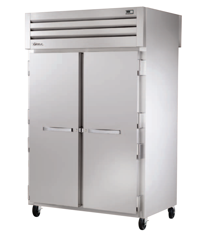 True STG2RPT-2S-2S-HC Pass-Thru Refrigerator, 52 5/8" Wide, 2 Front / 2 Back Doors, STG Spec Series