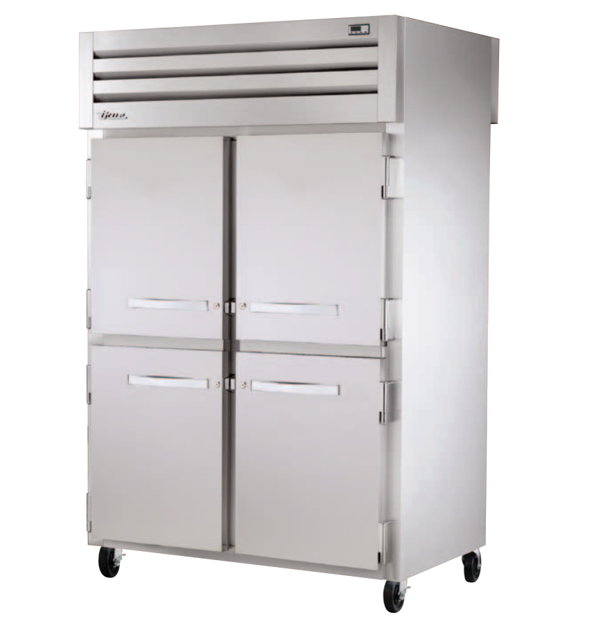 True STG2RPT-4HS-2S-HC Pass-Thru Refrigerator, 52 5/8" Wide, 6 Doors, STG Spec Series