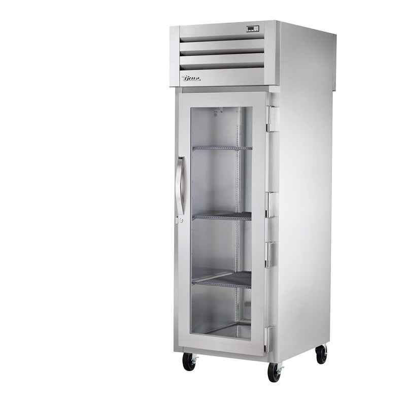 True STR1RPT-1G-1S-HC Pass-Thru Refrigerator, 27 1/2" Wide, 1 Front / 1 Back Doors, STR Spec Series