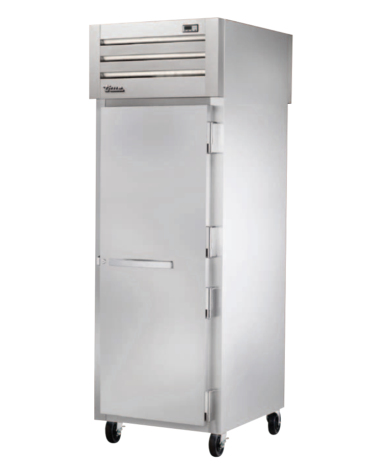 True STR1RPT-1S-1S-HC Pass-Thru Refrigerator, 27 1/2" Wide, 1 Front / 1 Back Doors, STR Spec Series