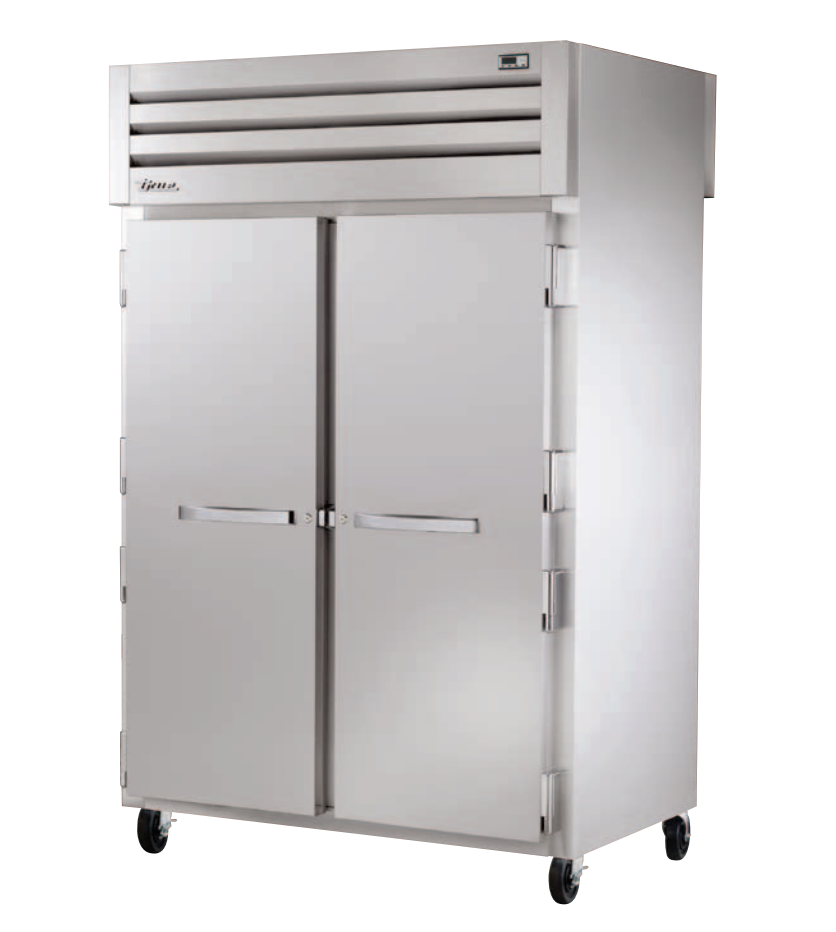True STR2RPT-2S-2G-HC Pass-Thru Refrigerator, 52 5/8" Wide, 2 Front / 2 Back Doors, STR Spec Series