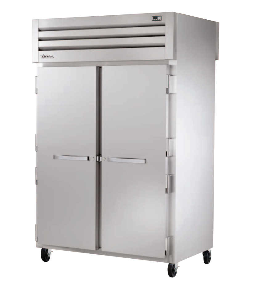 True STR2RPT-2S-2S-HC Pass-Thru Refrigerator, 52 5/8" Wide, 2 Front / 2 Back Doors, STR Spec Series