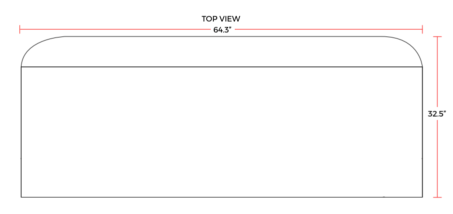Coldline DC64-SS 64" Stainless Steel Curved Glass Refrigerated Deli Display Case