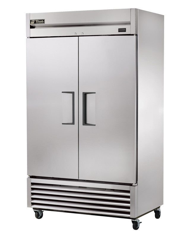 True T-43-HC Reach-In Refrigerator, 47" Wide, 2 Doors, 6 Shelves, T-Series