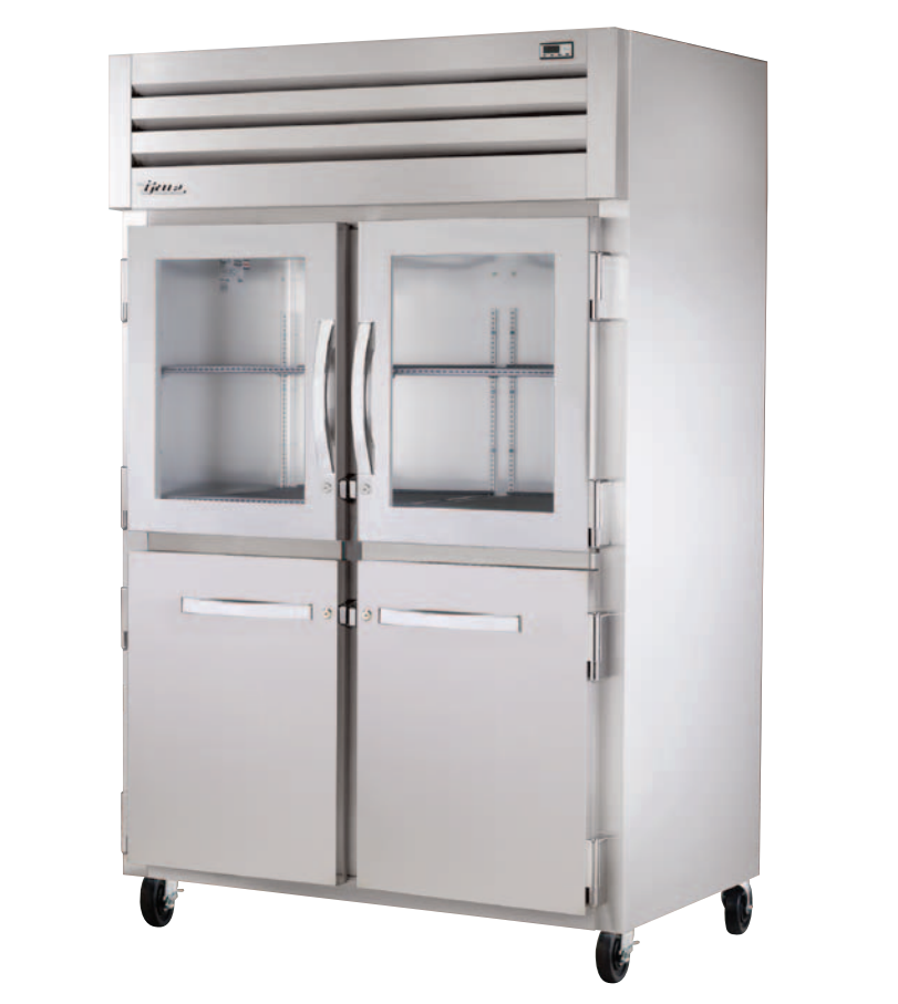 True STG2R-2HG/2HS-HC Reach-In Refrigerator, 52 5/8" Wide, 4 Doors, STG Spec Series
