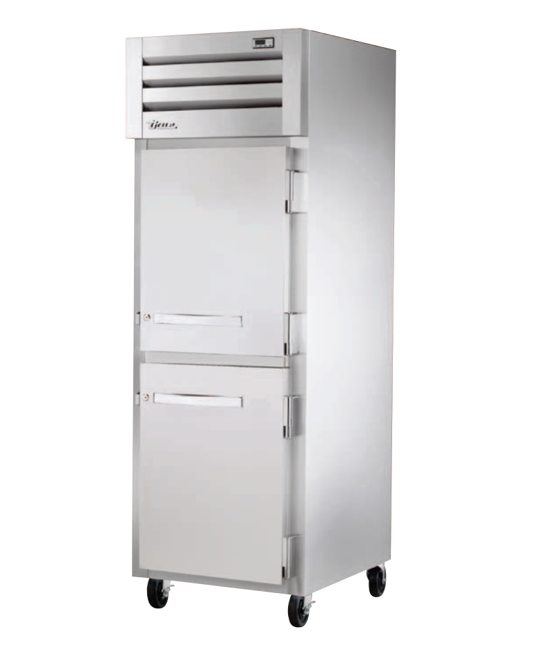 True STR1R-2HS-HC Reach-In Refrigerator, 27 1/2" Wide, 2 Doors, STR Spec Series