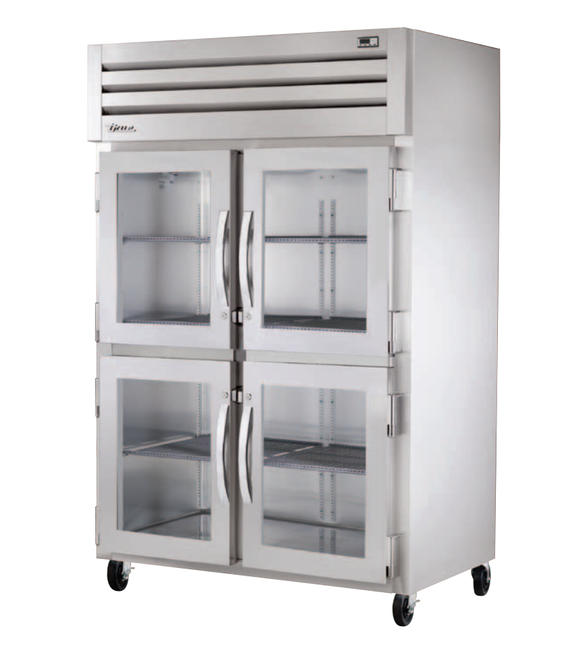 True STR2R-4HG-HC Reach-In Refrigerator, 52 5/8" Wide, 4 Doors, STR Spec Series