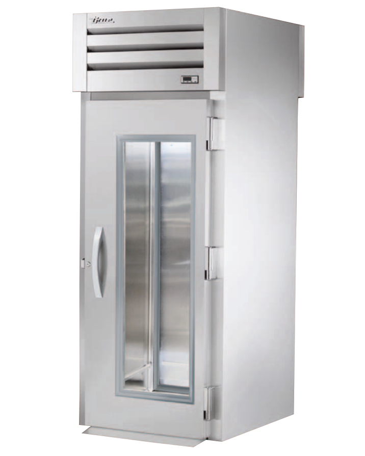 True STR1RRT-1G-1S Roll-Thru Refrigerator, 35" Wide, 1 Front / 1 Back Doors, STR Spec Series