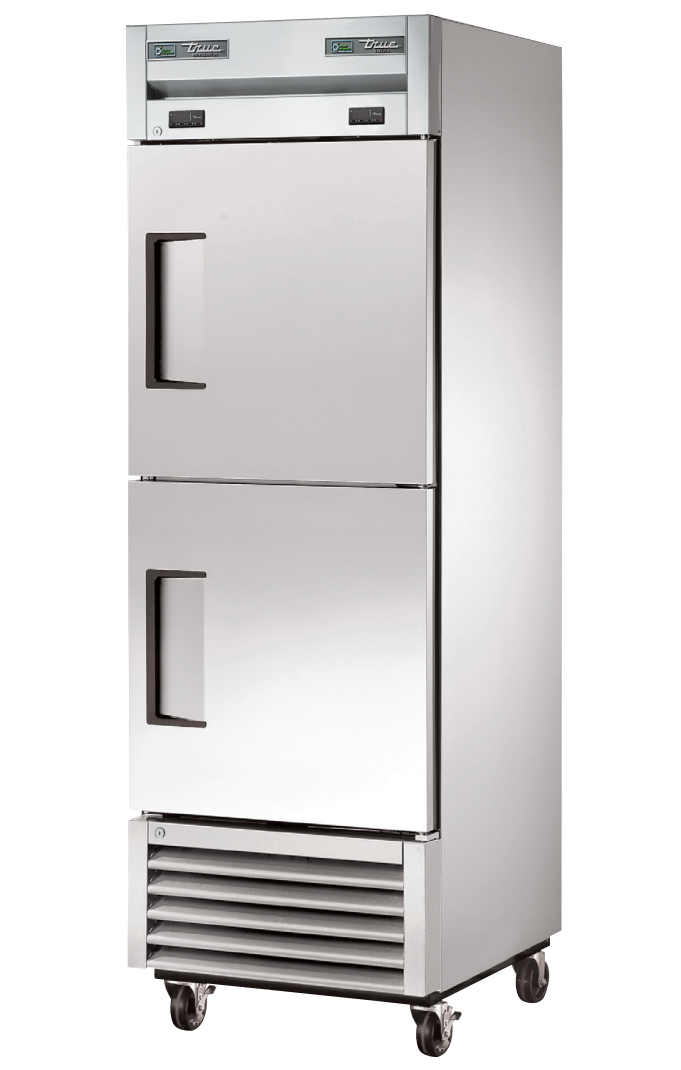 True T-23DT-HC Reach-In Refrigerator Freezer, 27 1/8" Wide, 2 Doors, 3 Shelves, T-Series