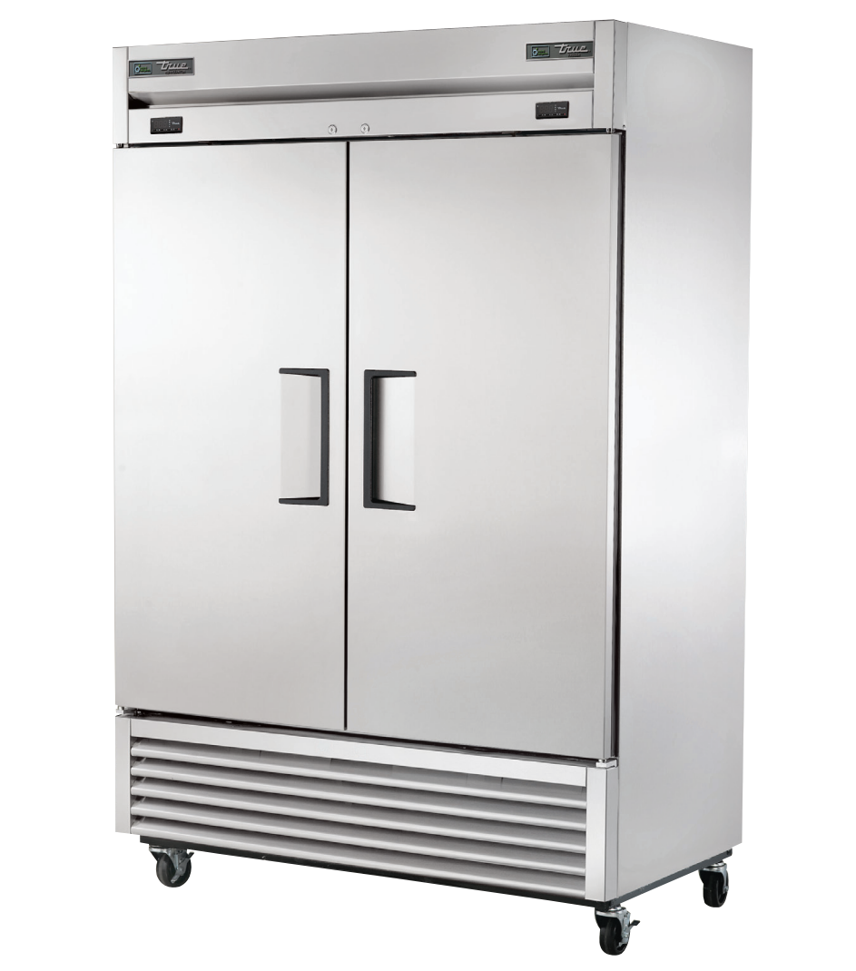 True T-49DT-HC Reach-In Refrigerator Freezer, 54 1/8" Wide, 2 Doors, 6 Shelves, T-Series