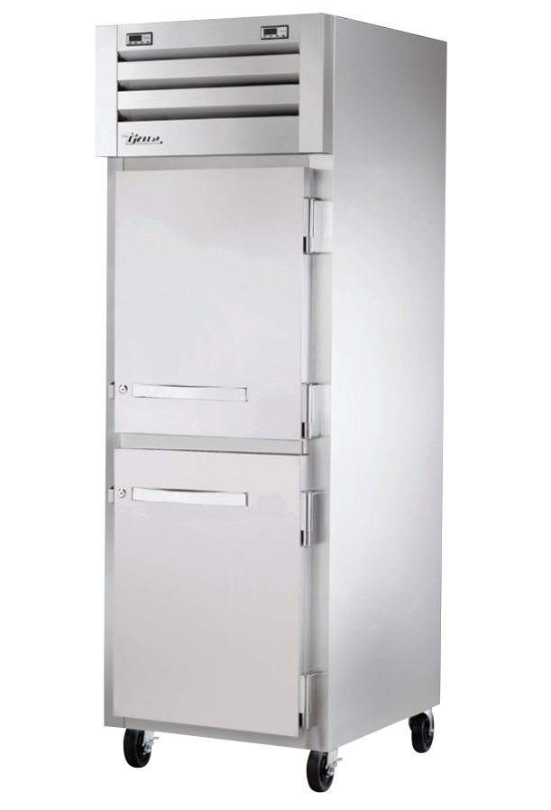 True STA1DTA-2HS-HC Reach-In Refrigerator Freezer, 27 1/2" Wide, 2 Doors, STA Spec Series