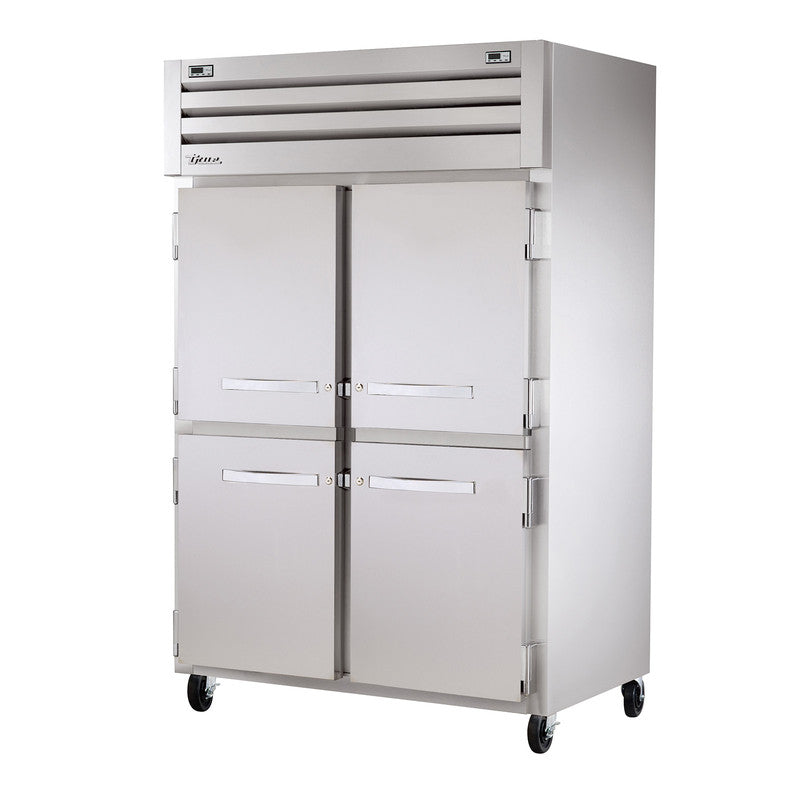 True STA2DT-4HS Reach-In Refrigerator Freezer, 52 5/8" Wide, 4 Doors, STA Spec Series