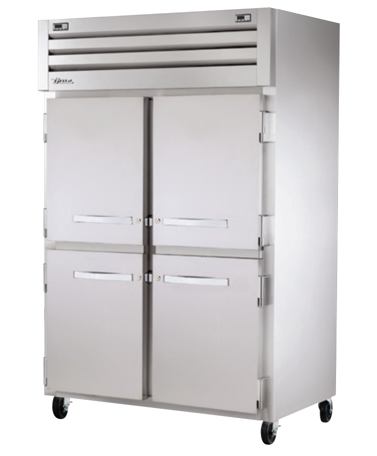 True STA2DT-4HS Reach-In Refrigerator Freezer, 52 5/8" Wide, 4 Doors, STA Spec Series
