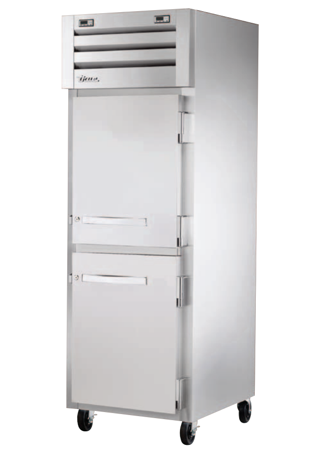 True STG1DT-2HS-HC Reach-In Refrigerator Freezer, 27 1/2" Wide, 2 Doors, STG Spec Series