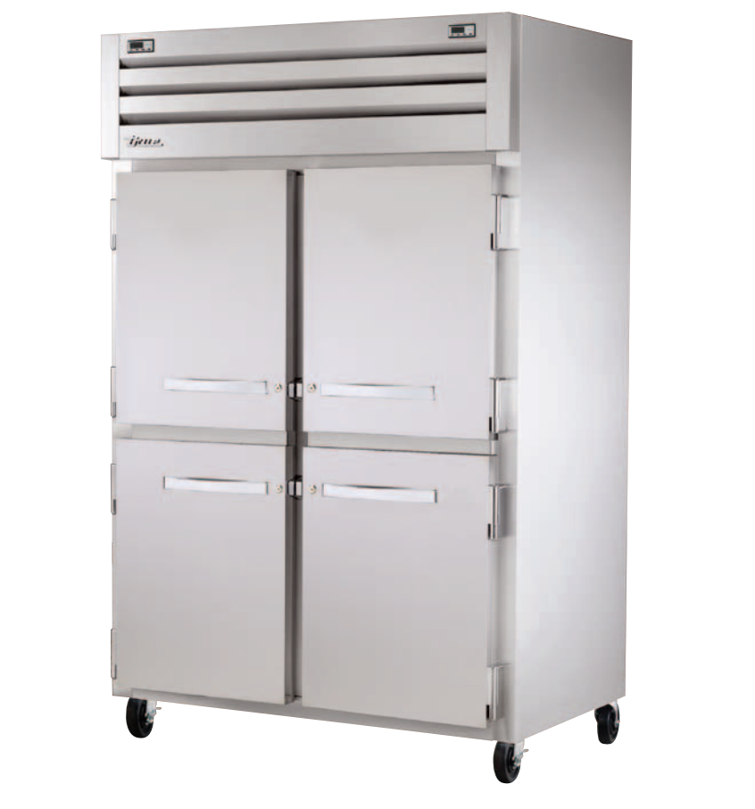True STG2DT-4HS Reach-In Refrigerator Freezer, 52 5/8" Wide, 4 Doors, STG Spec Series