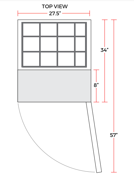 Coldline SMP27 27" One Door Mega Top Bain Marie Sandwich Prep Refrigerator, 9 Pans