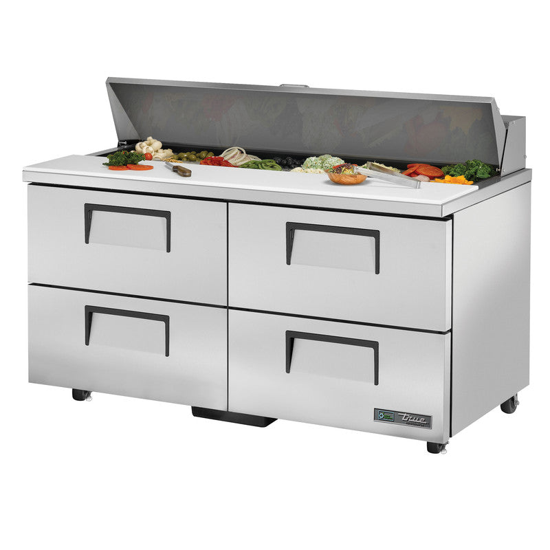 True TSSU-60-16D-4-ADA-HC Sandwich Prep Table, 60 3/8" Wide, 16 Pans (Tops)
