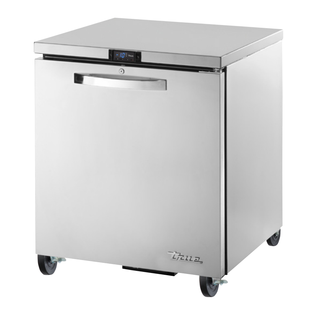 True TUC-27F-HC~SPEC3 Undercounter Freezer, 27 5/8" Wide, 1 Door, 2 Shelves, Spec Series