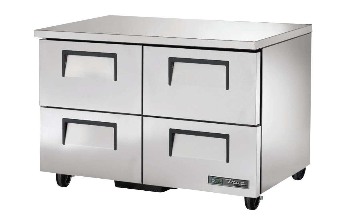 True TUC-48F-D-4-HC Undercounter Freezer, 48 3/8" Wide