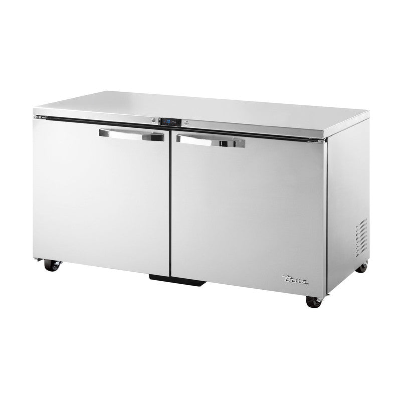 True TUC-60F-ADA-HC~SPEC3 Undercounter Freezer, 60 3/8" Wide, 2 Doors, 4 Shelves, Spec Series