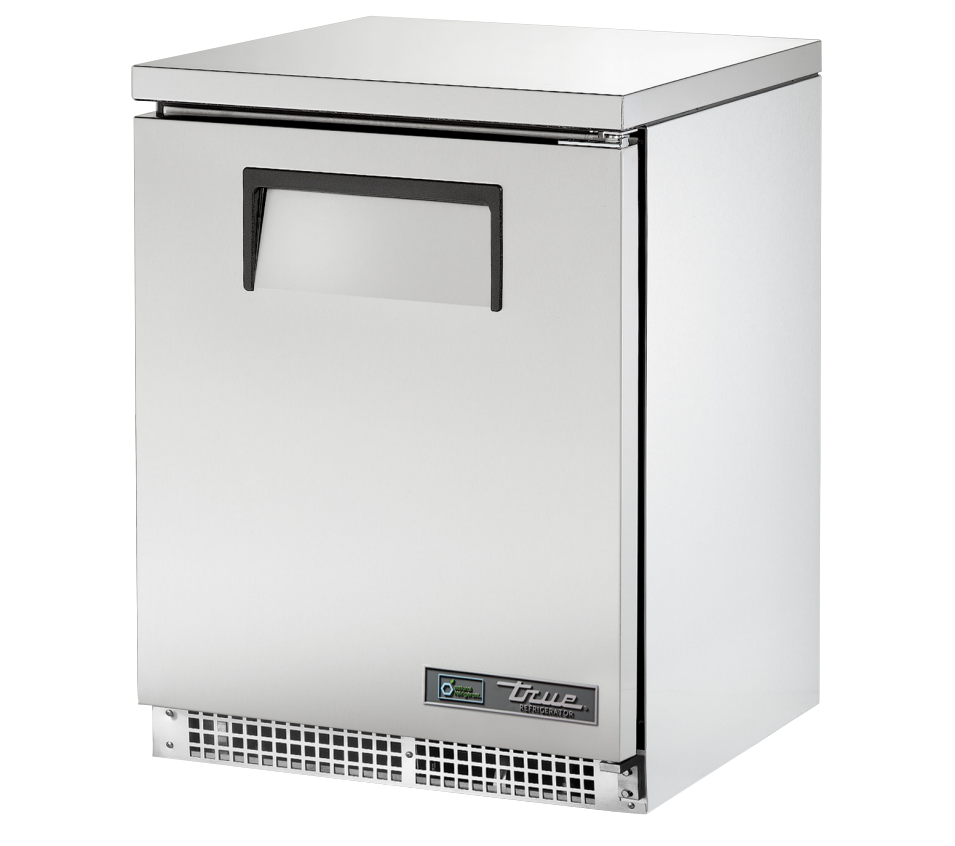True TUC-24-HC Undercounter Refrigerator, 24" Wide, 1 Door, 2 Shelves