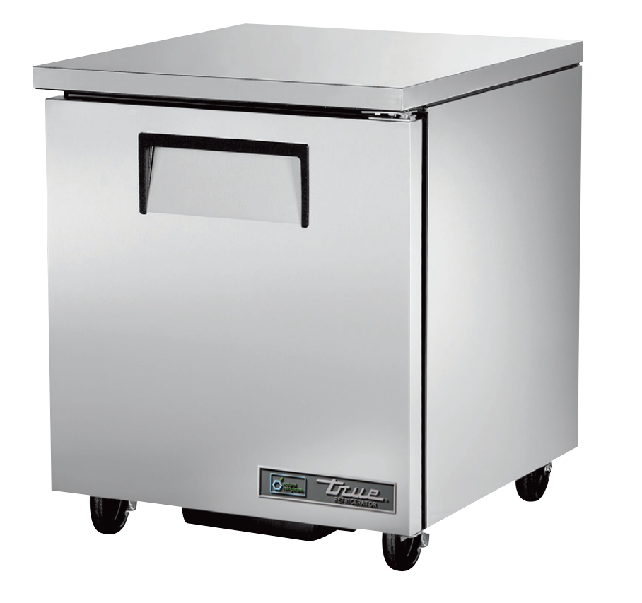 True TUC-27-HC Undercounter Refrigerator, 27 5/8" Wide, 1 Door, 2 Shelves